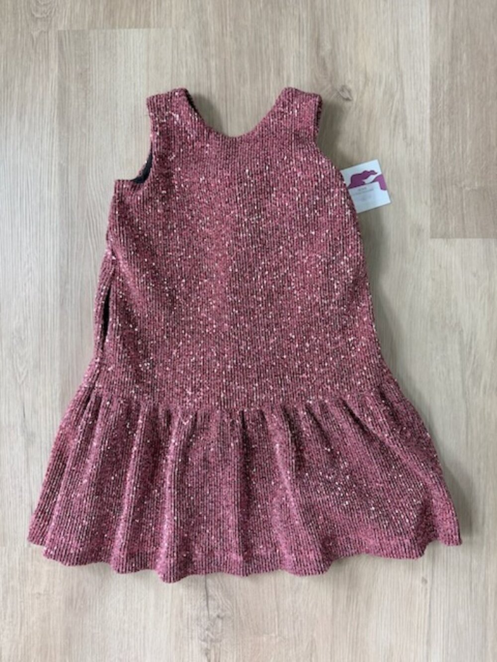 *NWT* Luli & Me Gabby Girls Dress Holiday Special Occasion Sparkle Emerson 7